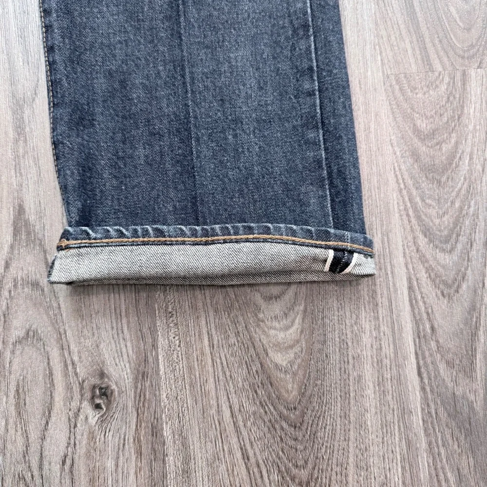 Polo Ralph Lauren Jeans Men 42x33 (tag32) Dark Wash Straight Leg Selvidge Denim - Picture 3 of 10
